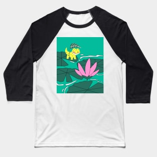 Little salamander of the lotus pond Baseball T-Shirt